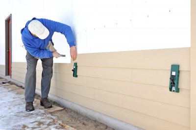 Fiberboard Siding Installation