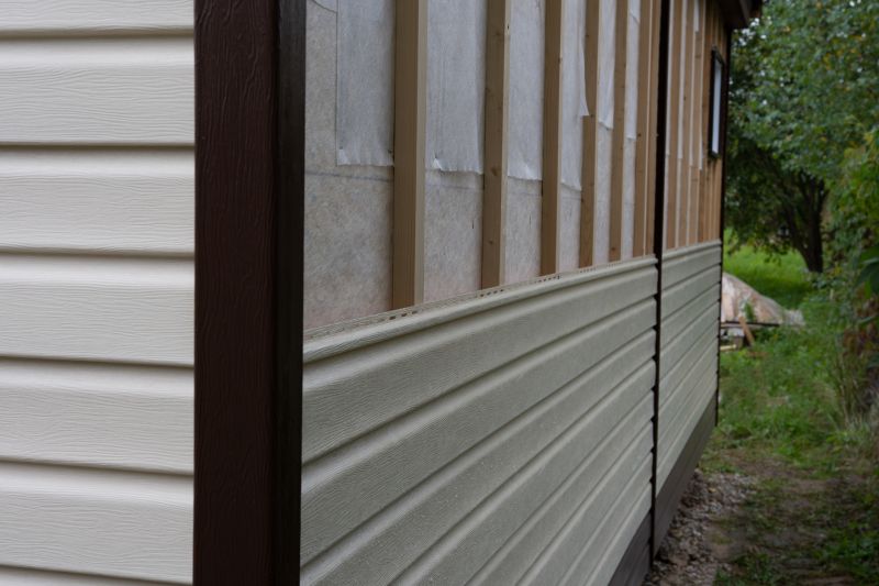 Products For Fiberboard Siding Installations in use